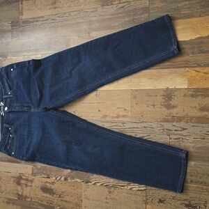 Seven7 Slim Straight Denim Blue Jeans Size 12‎ Inseam 28